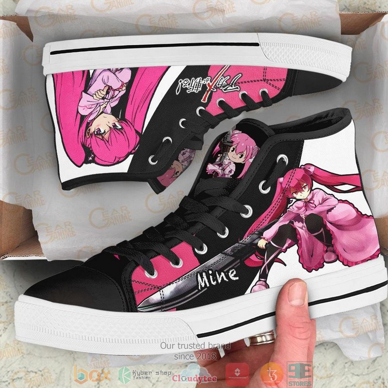 Akame ga Kill Mine High Top Canvas Shoes 2 Akame ga Kill Mine High Top Canvas Shoes 1
