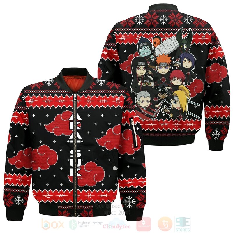 BEST Akatsuki Anime Custom Clothes 3D Hoodie, T-Shirt 4 Akatsuki Anime Custom Clothes 3D Hoodie Shirt 1 2 3