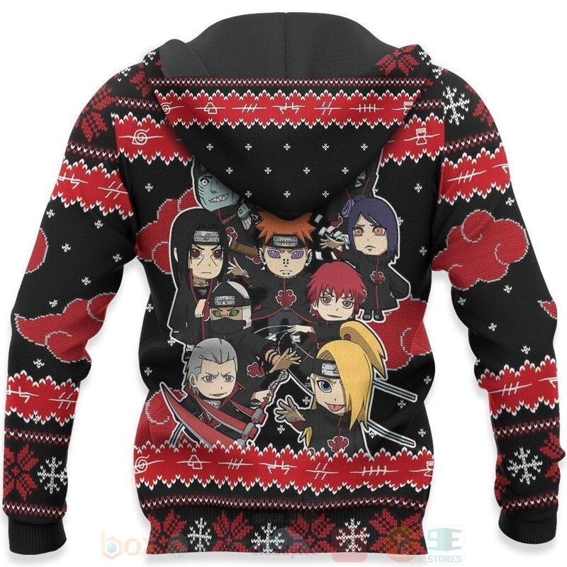 BEST Akatsuki Anime Custom Clothes 3D Hoodie, T-Shirt 6 Akatsuki Anime Custom Clothes 3D Hoodie Shirt 1 2 3 4 5