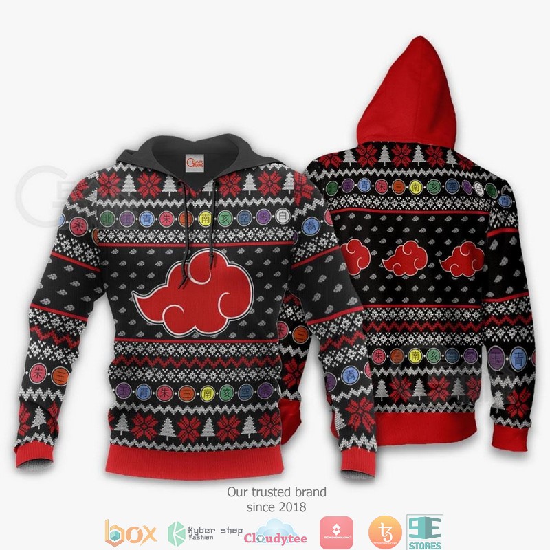 Akatsuki Anime Idea 3d shirt, hoodie 3 Akatsuki Anime Idea 3d shirt hoodie 1 2