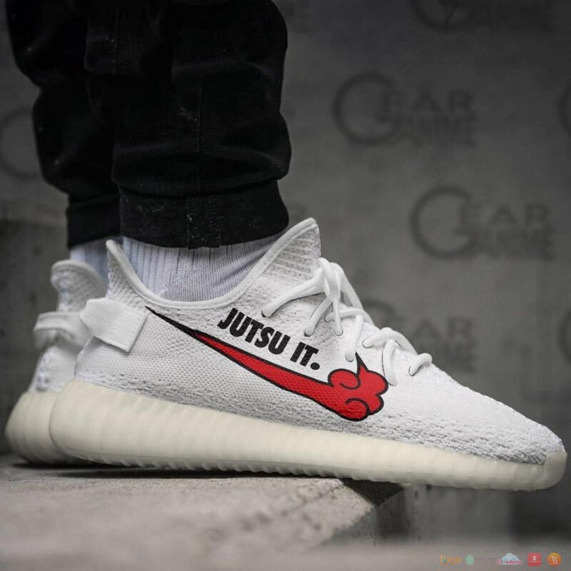 Akatsuki Jutsu It Anime yeezy shoes 3 Akatsuki Jutsu It Anime yeezy sneaker 1 2