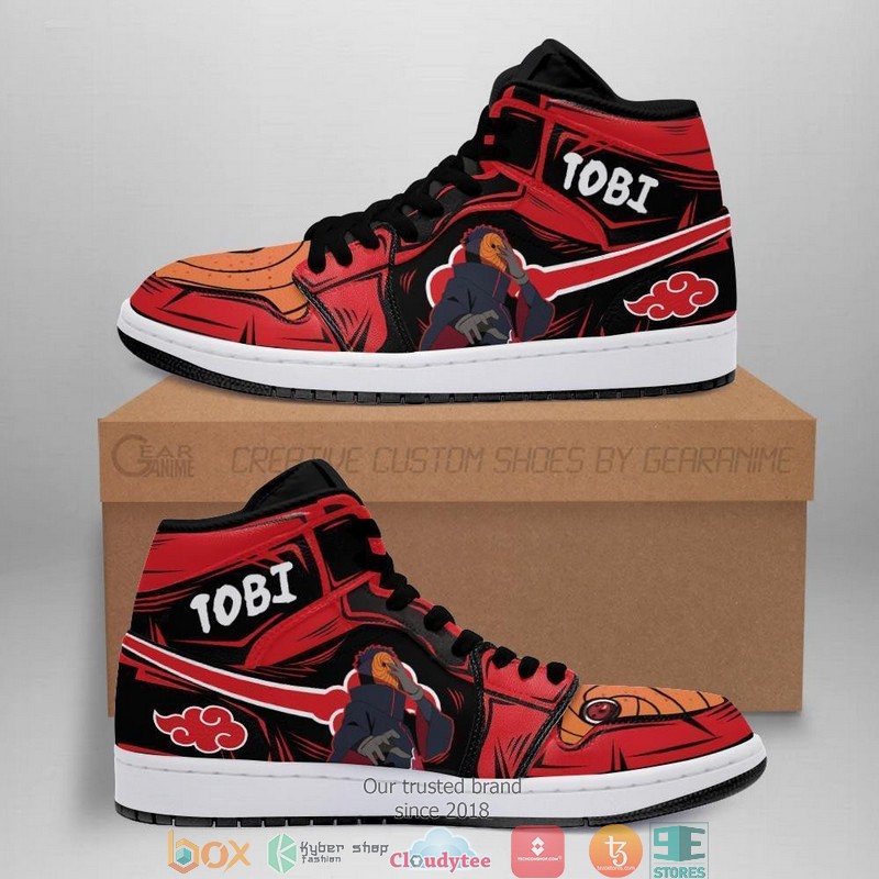 Akatsuki Tobi Air Jordan High Top Shoes