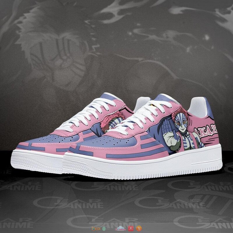 Akaza Anime Demon Slayer Nike Air Force Shoes 1