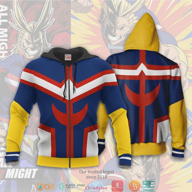 All Might Golden Age My Hero Academia Toshinori Yagi Anime Costume 3d shirt hoodie 1