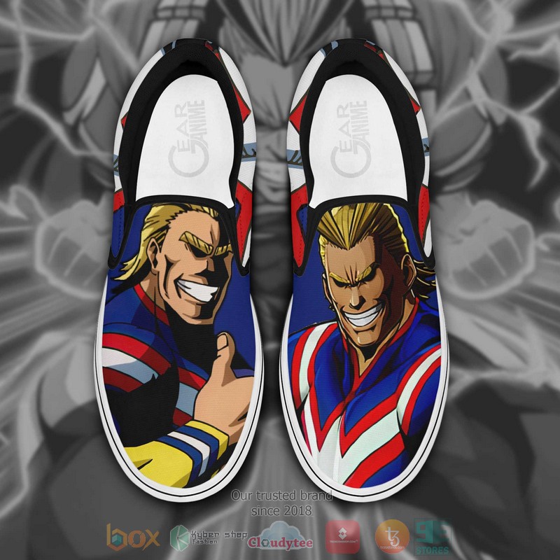 All Might My Hero Academia Anime Slip On Shoes 1