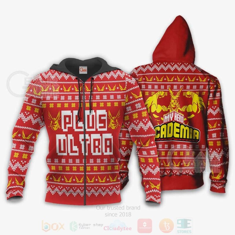 BEST All Might Plus Ultra My Hero Academia Anime 3D Hoodie, T-Shirt 2 All Might Plus Ultra My Hero Academia Anime 3D Hoodie Shirt 1