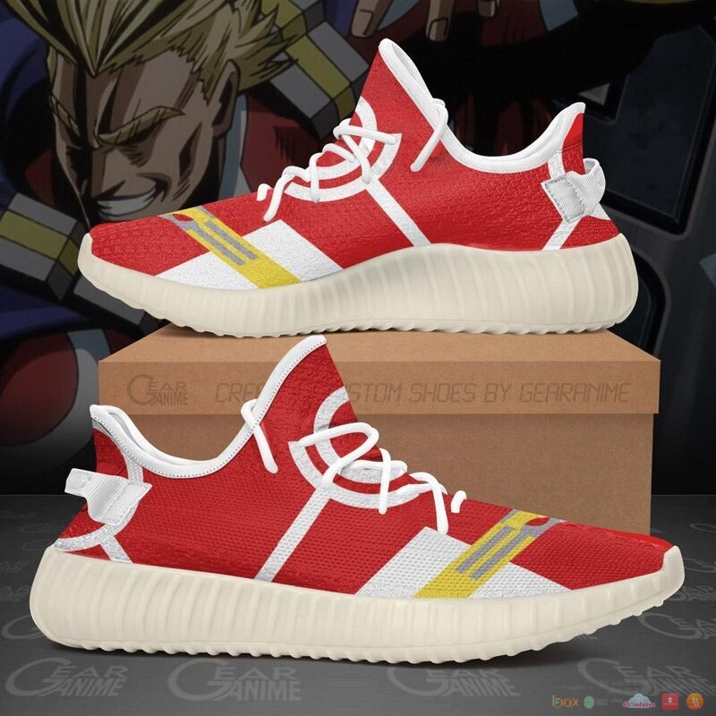 All Might Silver Ace My Hero Academia Sneakers yeezy sneaker