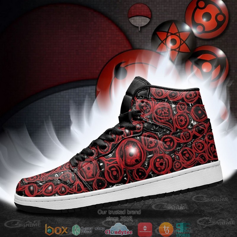 All Sharingan Eyes Anime Air Jordan High top shoes 4 All Sharingan Eyes Anime Air Jordan High top shoes 1 2 3