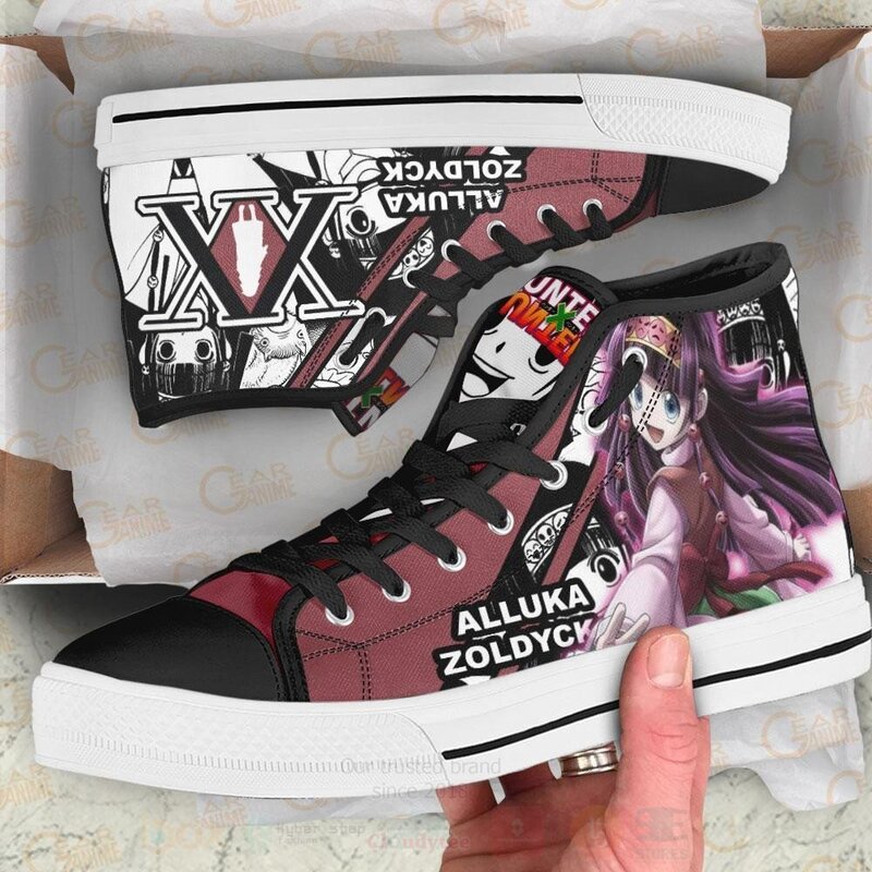 Alluka Zoldyck Custom Skill Anime Hunter X Hunter High Top Shoes 1