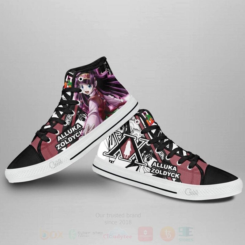Alluka Zoldyck Custom Skill Anime Hunter X Hunter High Top Shoes 1 2