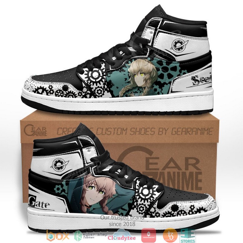 Amane Suzuha Steins Gate Anime Air Jordan High top shoes