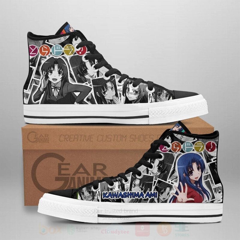 Ami Kawashima Custom Manga Anime Toradora High Top Shoes