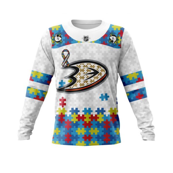 Anaheim Ducks Autism Awareness Personalized NHL 3d shirt, hoodie 4 Anaheim Ducks Autism Awareness Personalized NHL 3d shirt hoodie 1 2 3