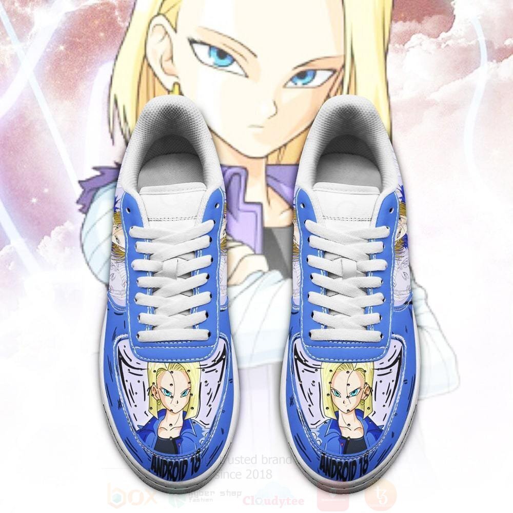 Android 18 Custom Dragon Ball Anime NAF Shoes 1