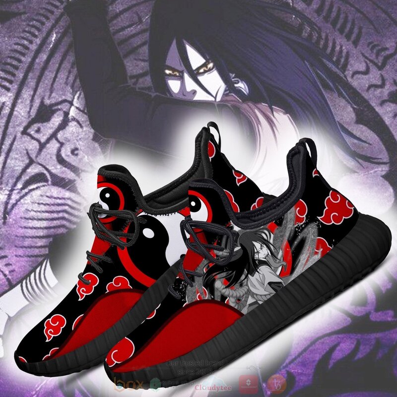 BEST Anime Akatsuki Orochimaru Reze Shoes Sneaker 3 Anime Akatsuki Orochimaru Reze Shoes 1 2