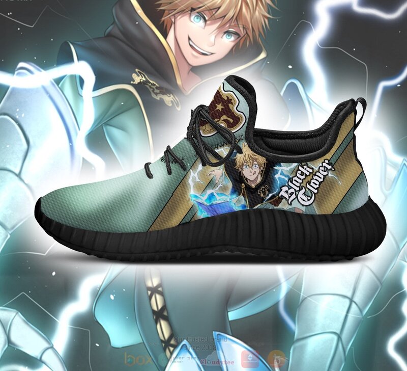 BEST Anime Black Clover Luck Voltia Reze Shoes Sneaker 4 Anime Black Clover Luck Voltia Reze Shoes 1 2 3