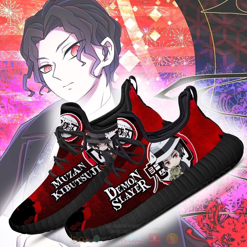 BEST Anime Demon Slayer Lord Muzan Kibutsuji Reze Shoes Sneaker 4 Anime Demon Slayer Lord Muzan Kibutsuji Reze Shoes 1 2 3