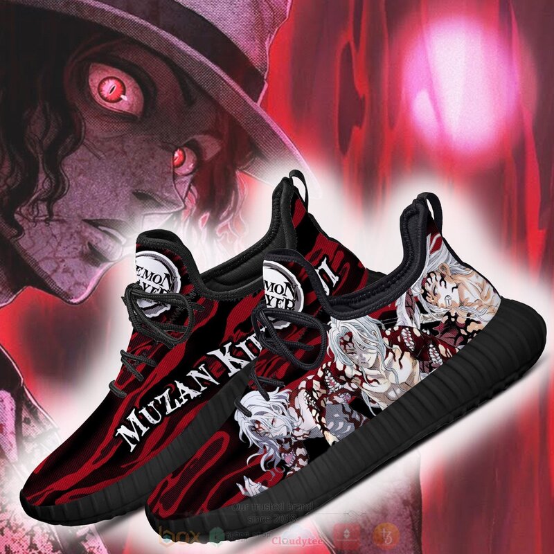 BEST Anime Demon Slayer Muzan Kibutsuji Reze Shoes Sneaker 4 Anime Demon Slayer Muzan Kibutsuji Reze Shoes 1 2 3