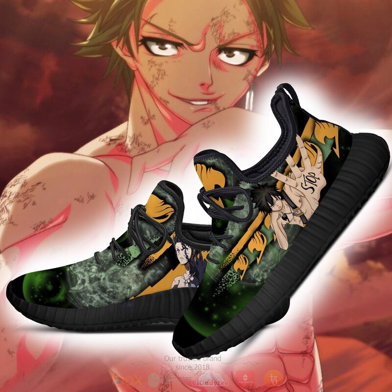 BEST Anime Fairy Tail Gray Reze Shoes Sneaker 3 Anime Fairy Tail Gray Reze Shoes 1 2
