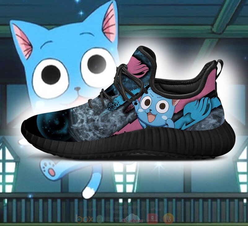 BEST Anime Fairy Tail Happy Reze Shoes Sneaker 4 Anime Fairy Tail Happy Reze Shoes 1 2 3