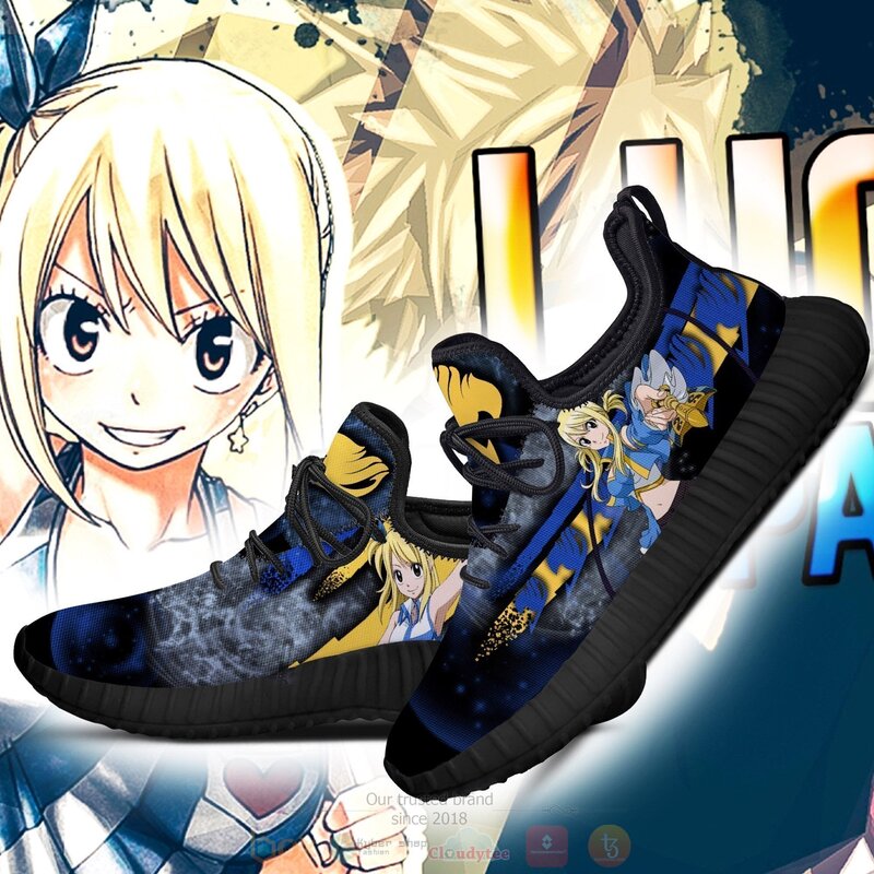 BEST Anime Fairy Tail Lucy Reze Shoes Sneaker 3 Anime Fairy Tail Lucy Reze Shoes 1 2