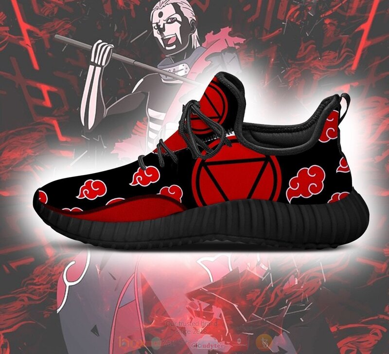 BEST Anime Naruto Akatsuki Hidan Reze Shoes Sneaker 4 Anime Naruto Akatsuki Hidan Reze Shoes 1 2 3