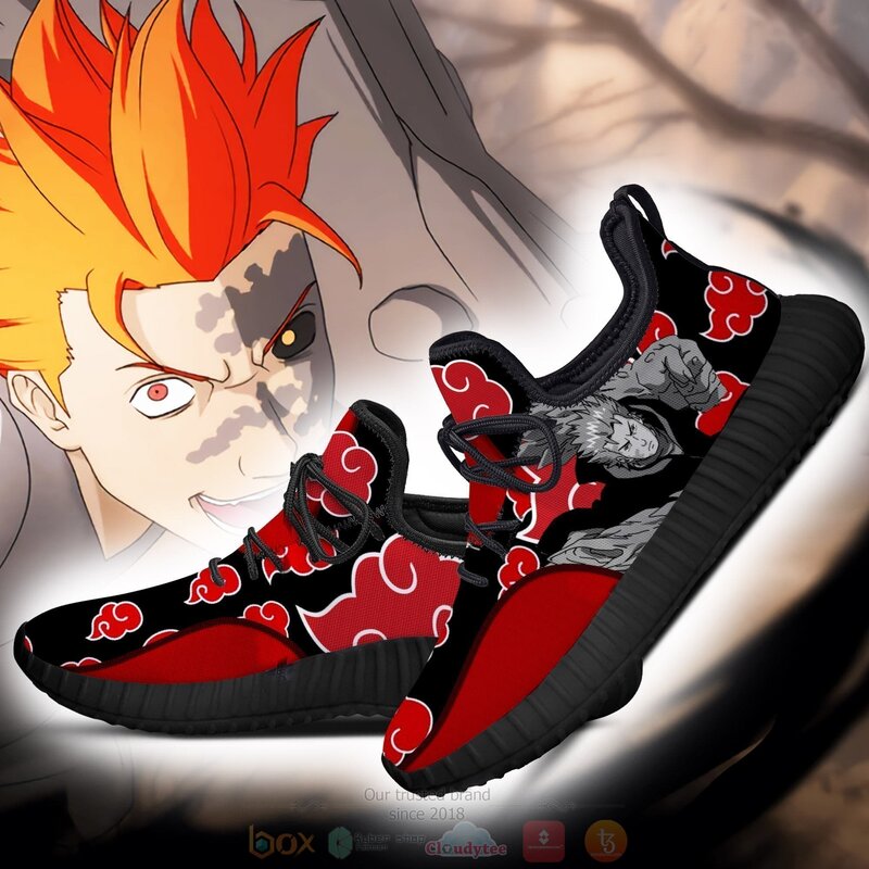 BEST Anime Naruto Akatsuki Jugo Reze Shoes Sneaker 3 Anime Naruto Akatsuki Jugo Reze Shoes 1 2