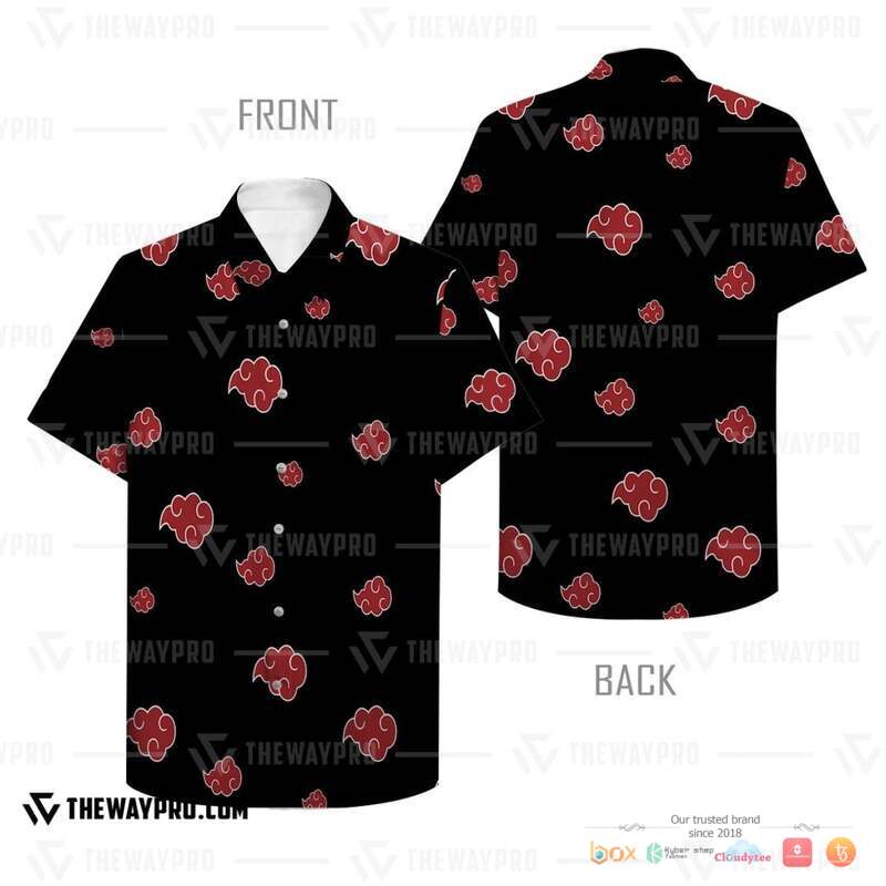 Anime Naruto Shippuden Akatsuki Group Hawaiian shirt