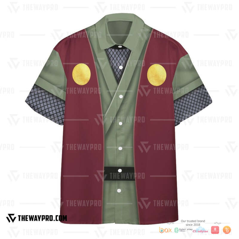 Anime Naruto Shippuden Sannin Jiraiya Hawaiian shirt