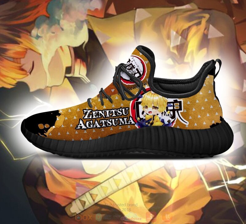 BEST Anime Zenitsu Demon Slayer Reze Shoes Sneaker 4 Anime Zenitsu Demon Slayer Reze Shoes 1 2 3
