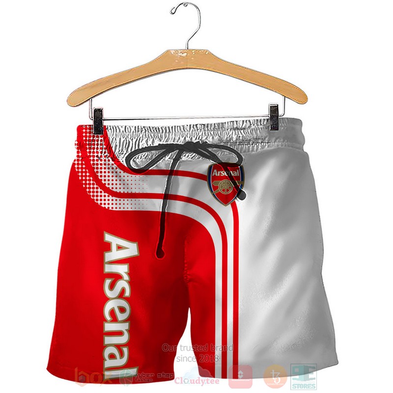 Arsenal Football Club red white shirt, hoodie 12 Arsenal Football Club red white 3D shirt hoodie 1 2 3 4 5 6 7 8 9 10 11