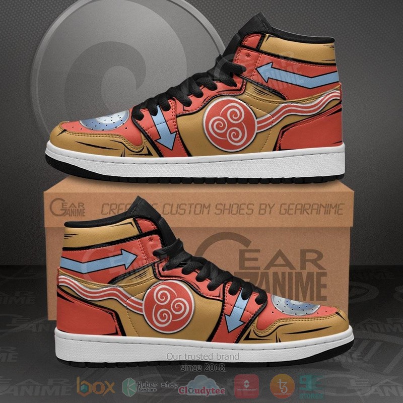 Avatar Air Nation The Last Airbender Air Jordan high top shoes