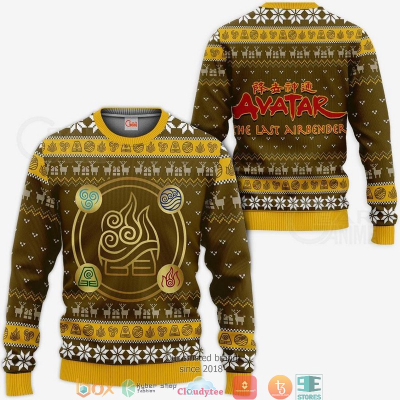 Avatar Airbender Symbols Anime 3d shirt hoodie