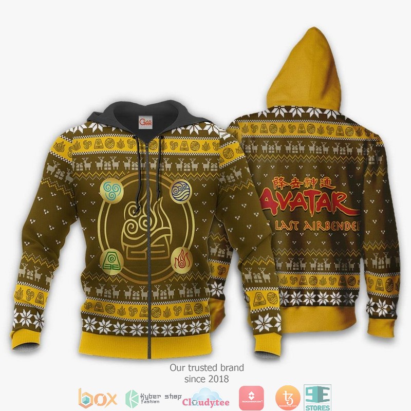 Avatar Airbender Symbols Anime 3d shirt hoodie 1