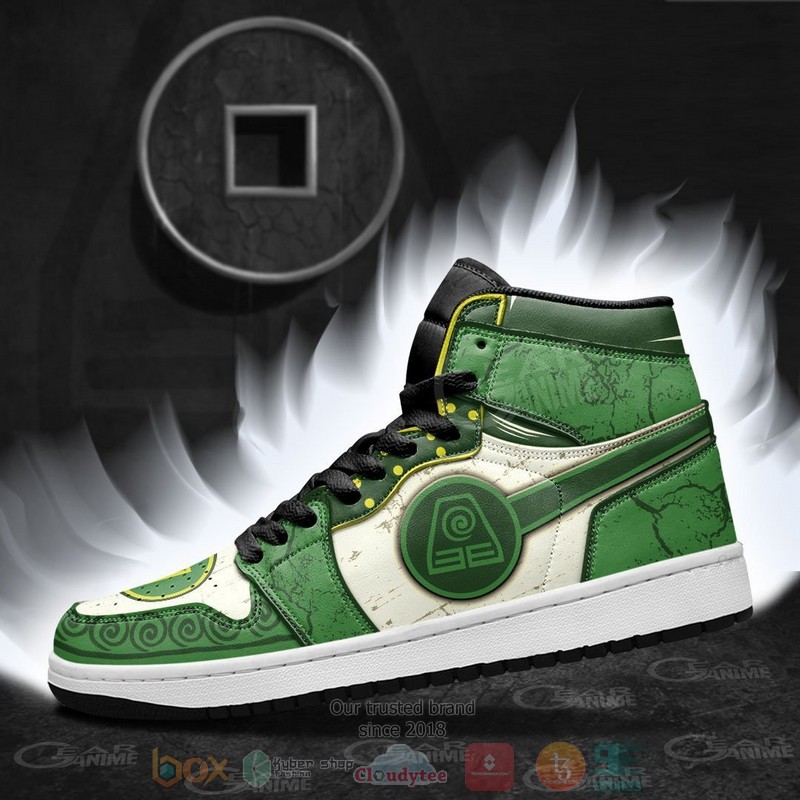 Avatar Earth Nation The Last Airbender Air Jordan high top shoes 1 2 3