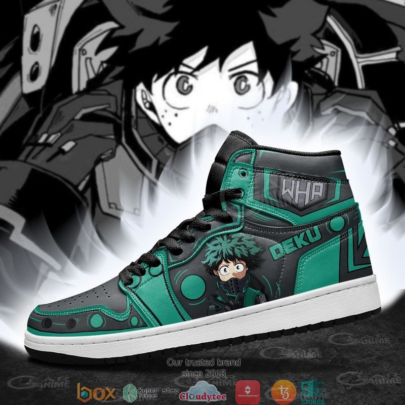 BNHA Deku Musketeer My Hero Academia Anime Air Jordan High top shoes 4 BNHA Deku Musketeer My Hero Academia Anime Air Jordan High top shoes 1 2 3