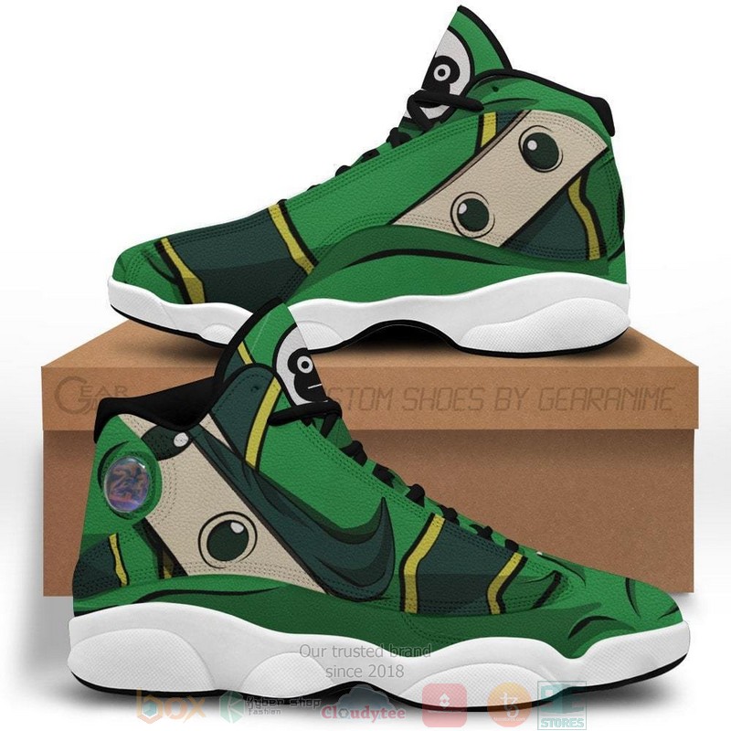 BNHA Froppy Anime My Hero Academia Air Jordan 13 Shoes