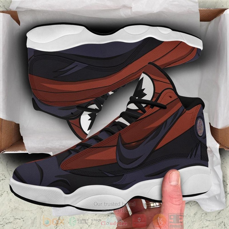 BNHA Fumikage Tokoyami My Hero Academia Air Jordan 13 Sneaker Shoes 3 BNHA Fumikage Tokoyami My Hero Academia Air Jordan 13 Shoes 1 2