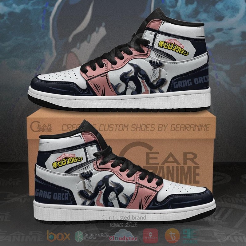 BNHA Hero Gang Orca My Hero Academia Anime Air Jordan high top Sneaker Shoes 8 BNHA Hero Gang Orca My Hero Academia Anime Air Jordan high top shoes