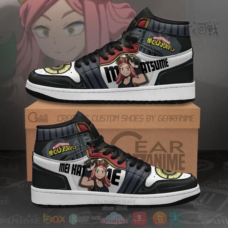 BNHA Mei Hatsume My Hero Academia Anime Air Jordan high top shoes