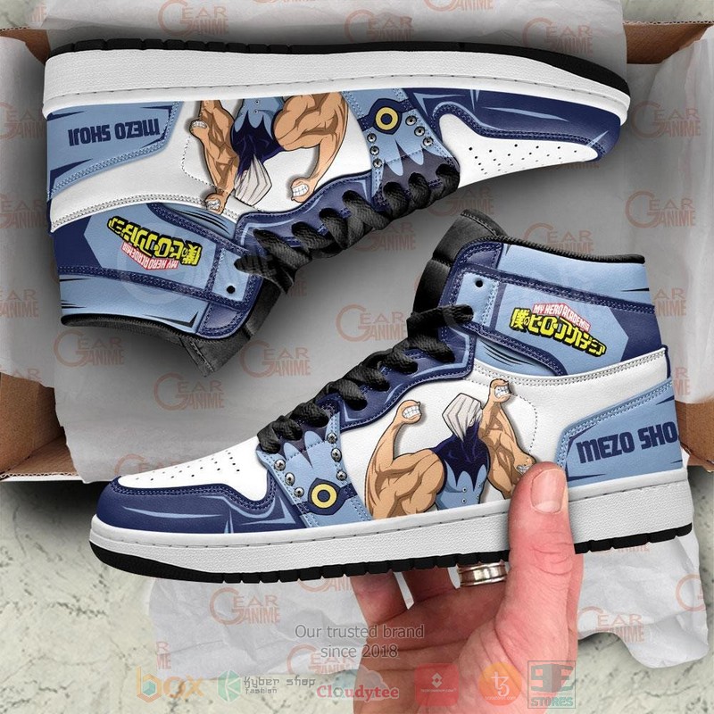 BNHA Mezo Shoji My Hero Academia Anime Air Jordan high top Sneaker Shoes 3 BNHA Mezo Shoji My Hero Academia Anime Air Jordan high top shoes 1 2