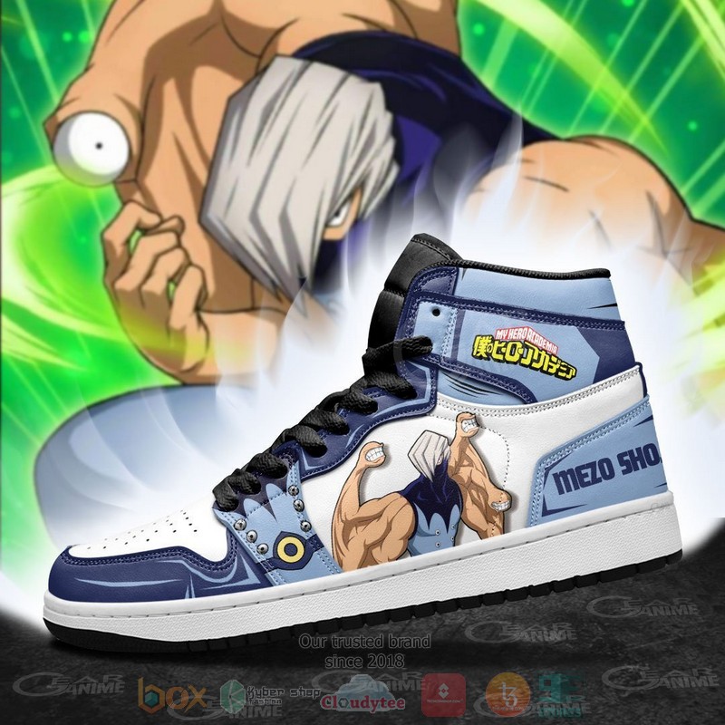 BNHA Mezo Shoji My Hero Academia Anime Air Jordan high top Sneaker Shoes 4 BNHA Mezo Shoji My Hero Academia Anime Air Jordan high top shoes 1 2 3