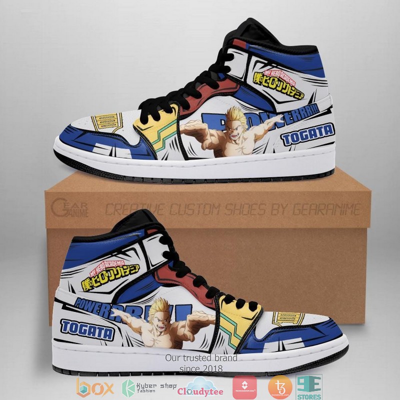 BNHA Mirio Togata Anime My Hero Academia Air Jordan High Top Shoes
