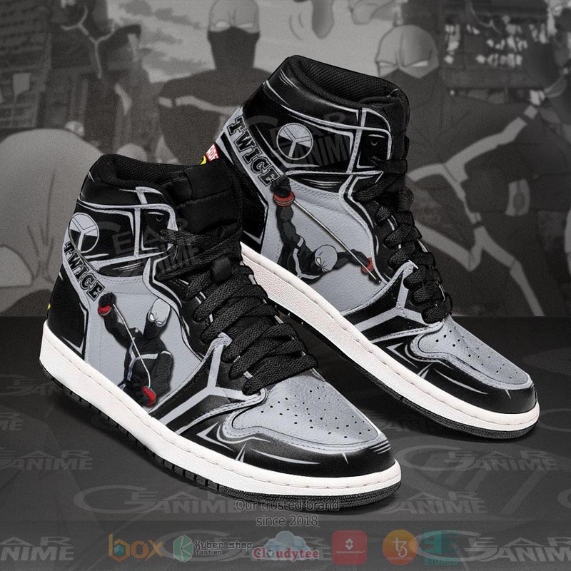 BNHA Twice Anime My Hero Academia Air Jordan high top shoes 1