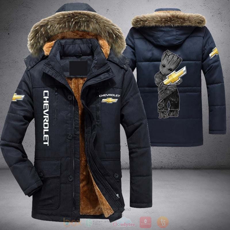 Baby Groot Chevrolet Parka Jacket 1