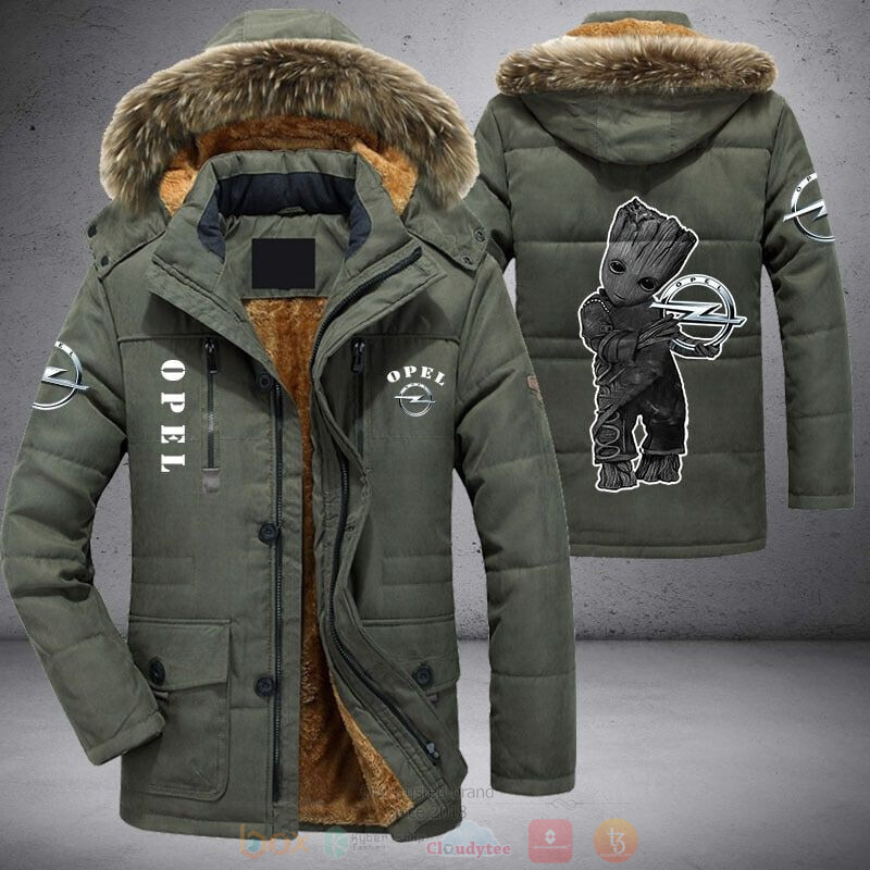 BEST Baby Groot Opel Parka Jacket Coat Winter 3 Baby Groot Opel Parka Jacket 1 2