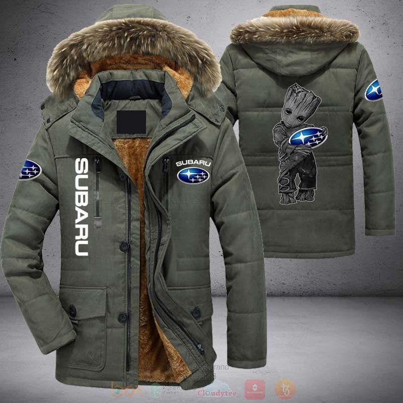 BEST Baby Groot Subaru Parka Jacket Coat Winter 3 Baby Groot Subaru Parka Jacket 1 2