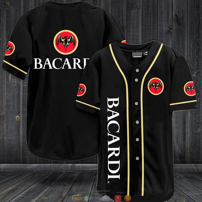 Bacardi Rum Baseball Jersey