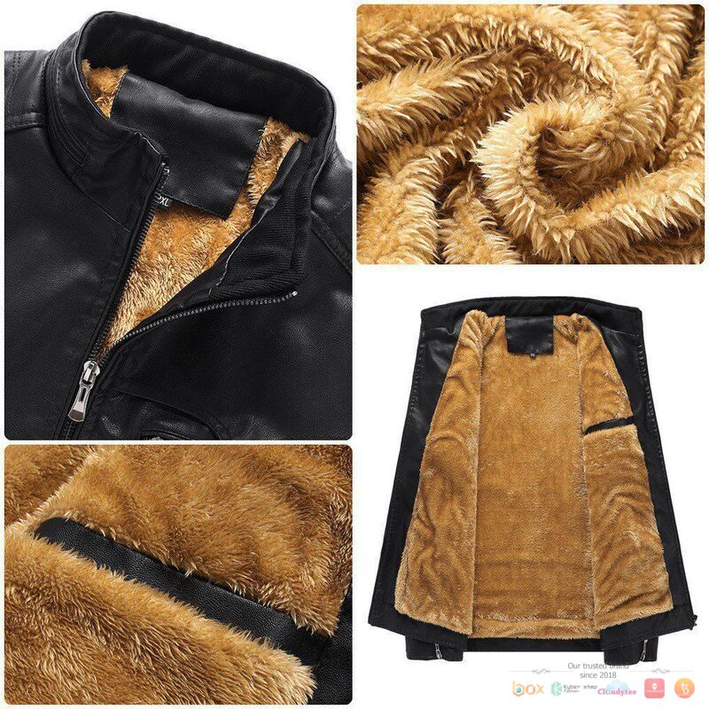 Baltimore Ravens NFL Trend Fleece Leather Jacket 3 Baltimore Ravens NFL Trend Fleece Leather Jacket 1 2