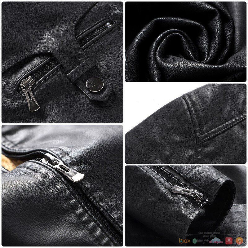Baltimore Ravens NFL Trend Fleece Leather Jacket 4 Baltimore Ravens NFL Trend Fleece Leather Jacket 1 2 3